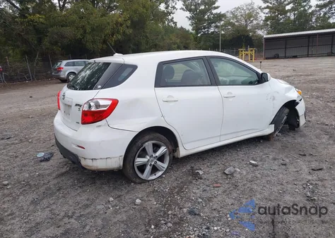 2009 Toyota Matrix S из США, поврежденный, VIN 2T1LE40EX9C003735